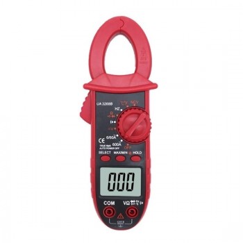 Mini Clamp Meter, AC Current 600A, NCV/TRMS/Capacitance/Temperature Function