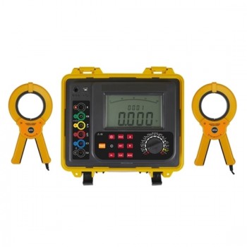 Double Clamp Earth Resistance Tester, 0 To 300kΩ