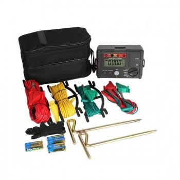 Digital Ground Resistance Tester, 0-2000Ω/4000Ω