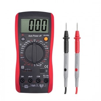 1000V Digital Multimeter, Manual Range, 20 Amp/200 Ohm 1000V Digital Multimeter, Manual Range, 20 Amp/200 Ohm