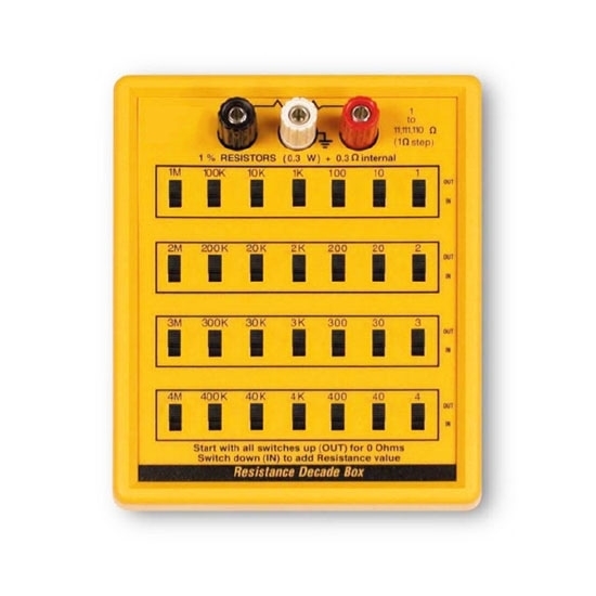 Resistance Decade  Box, 1 To 11111110 Ohm Resistance Decade  Box, 1 To 11111110 Ohm