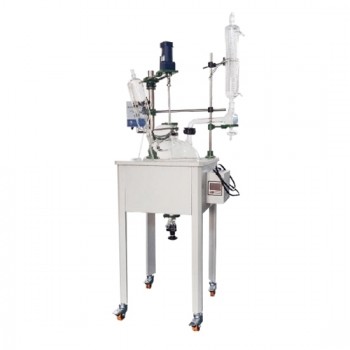 20L Single Layer Glass Reactor 20L Single Layer Glass Reactor
