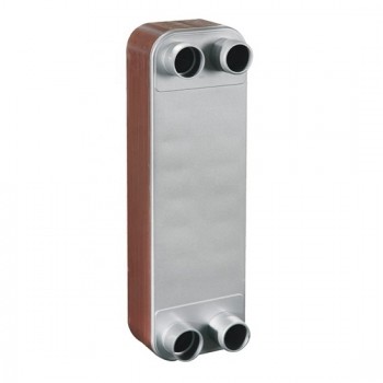 Counter Flow Brazed Plate Heat Exchanger, 250/300 Plate