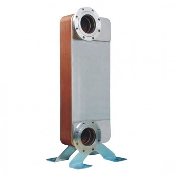 Counter Flow Brazed Plate Heat Exchanger, 250/300 Plate
