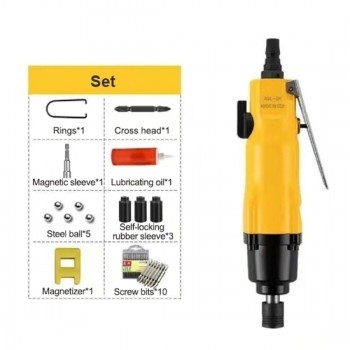 200 Nm Pneumatic Screw Driver, 1/4", 12000 Rpm 200 Nm Pneumatic Screw Driver, 1/4", 12000 Rpm