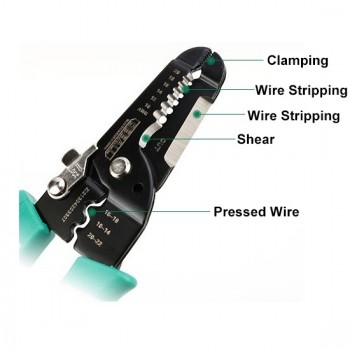 Universal Wire Stripper, 10/12/14/16 Gauge Universal Wire Stripper, 10/12/14/16 Gauge