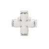 4 Way Cross Air Hose Fitting, 12mm