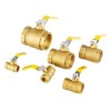 1-1/4" Brass Ball Valve, 2 Piece 1-1/4" Brass Ball Valve, 2 Piece
