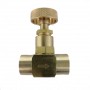 1/4" NPT Brass Needle Valve, DN8