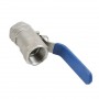 1  Piece Stainless Steel Ball Valve, 1/4 Inch 1  Piece Stainless Steel Ball Valve, 1/4 Inch