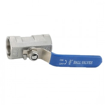 1  Piece Stainless Steel Ball Valve, 1/4 Inch 1  Piece Stainless Steel Ball Valve, 1/4 Inch