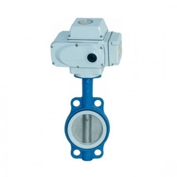 5" Electric Wafer Butterfly Valve