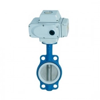6" Electric Wafer Butterfly Valve