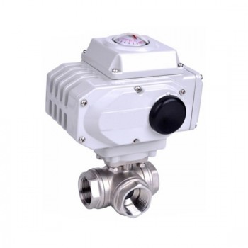 1-1/2" Electric Ball Valve, 2 Way/ 3 Way 1-1/2" Electric Ball Valve, 2 Way/ 3 Way