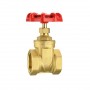 1/2 Inch Brass Gate Valve, DN15