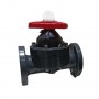 3" Flanged Diaphragm Valve, UPVC/ CPVC