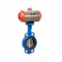 5" Pneumatic Wafer Butterfly Valve