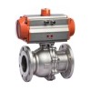 5" Pneumatic Flanged Ball Valve, 2 Way/ 3 Way 5" Pneumatic Flanged Ball Valve, 2 Way/ 3 Way