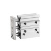Guided Pneumatic Cylinder, Double Acting, 12mm Bore, 250mm Stroke Guided Pneumatic Cylinder, Double Acting, 12mm Bore, 250mm Stroke