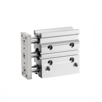 Guided Pneumatic Cylinder, Double Acting, 12mm Bore, 250mm Stroke Guided Pneumatic Cylinder, Double Acting, 12mm Bore, 250mm Stroke