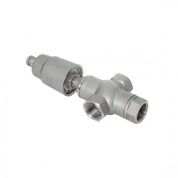 1" Pneumatic Angle Seat Valve, 3 Way 1" Pneumatic Angle Seat Valve, 3 Way
