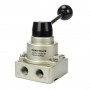 G1/4" Hand Lever Valve, 4 Way, 2 Position