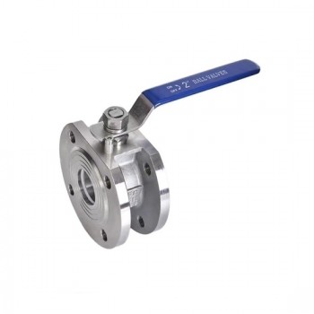 4" Stainless Steel Wafer Ball Valve